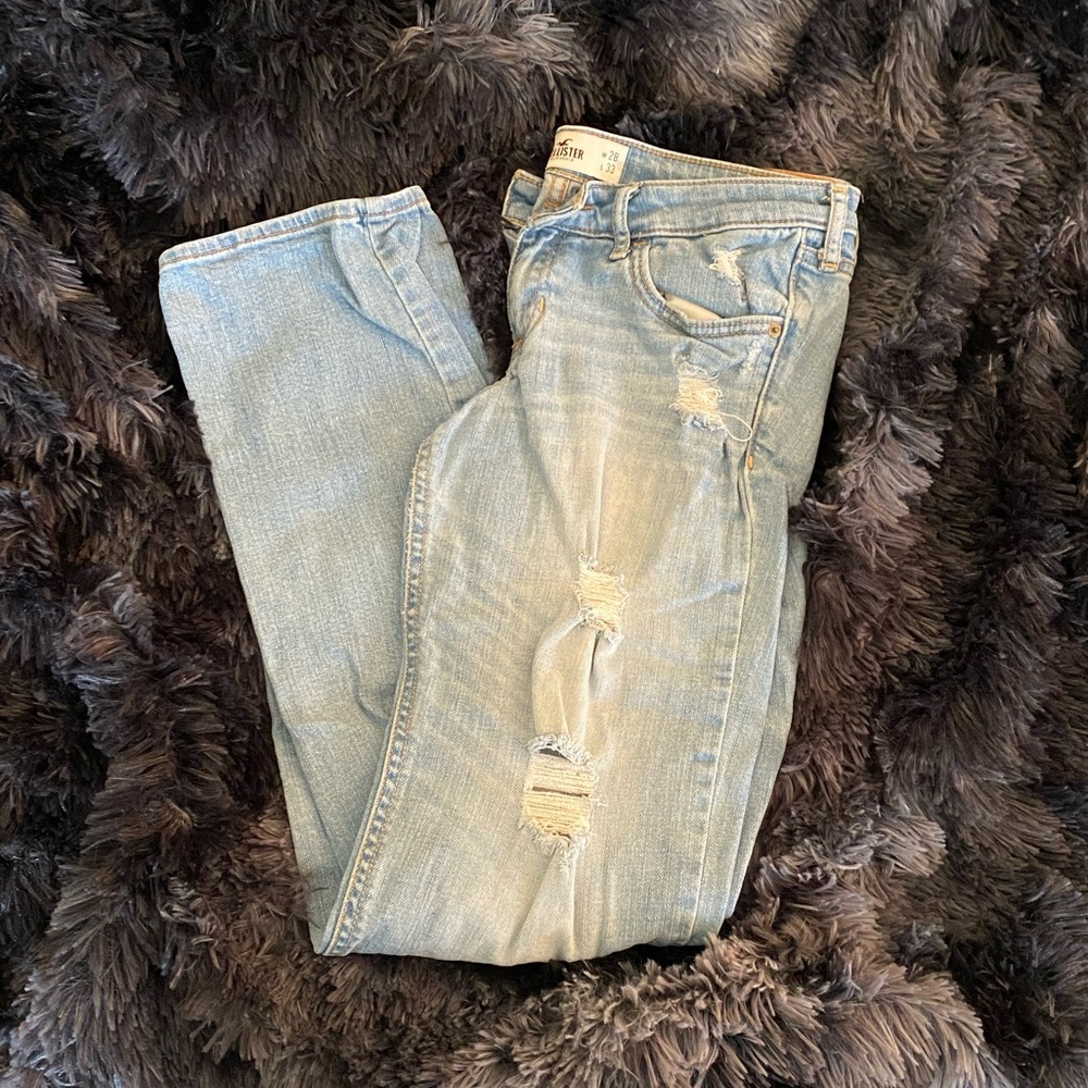 Hollister Straight leg/Tomgirl Jeans